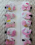 Hello Kitty Hair Clips 2pcs