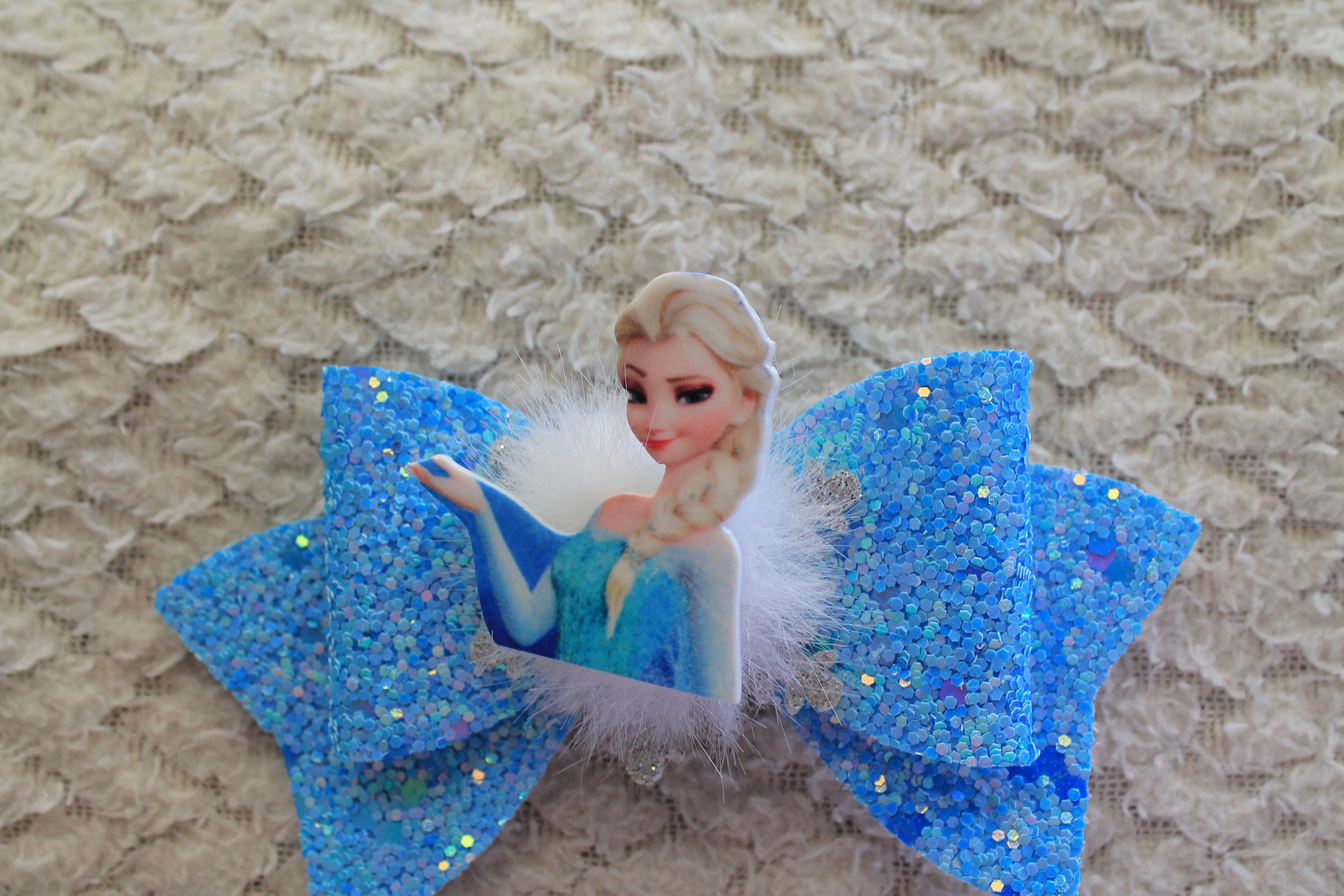 Ice & Snow  Hair Clip