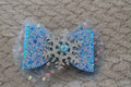 Ice Blue Bow Headband