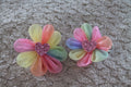 Colorful Flower Hair Clip