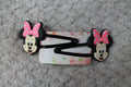 Minnie Mouse BB Hair Clips 2pcs