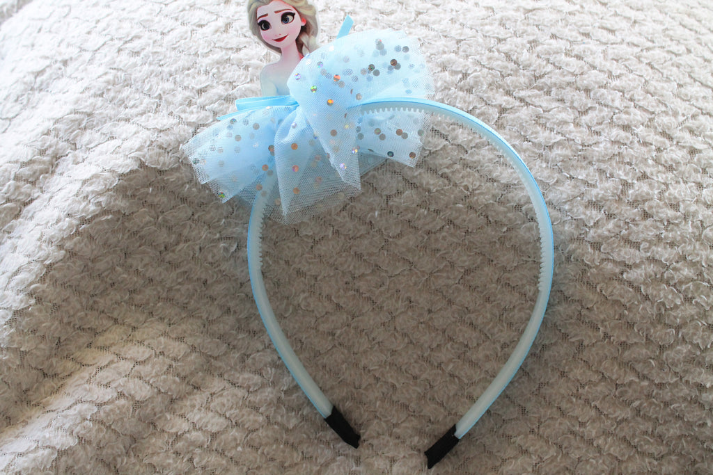 Light Blue Elsa Headband