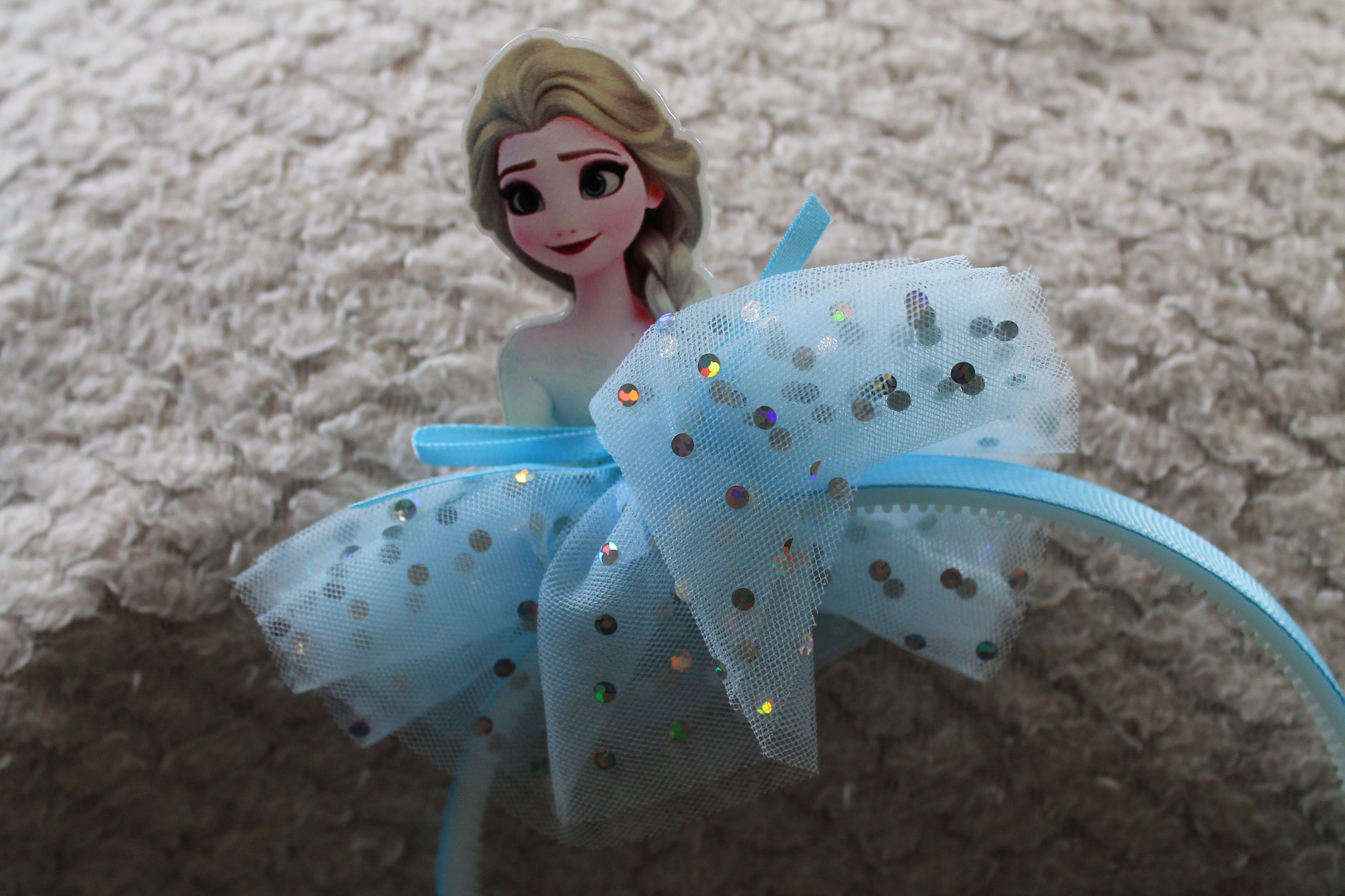 Light Blue Elsa Headband