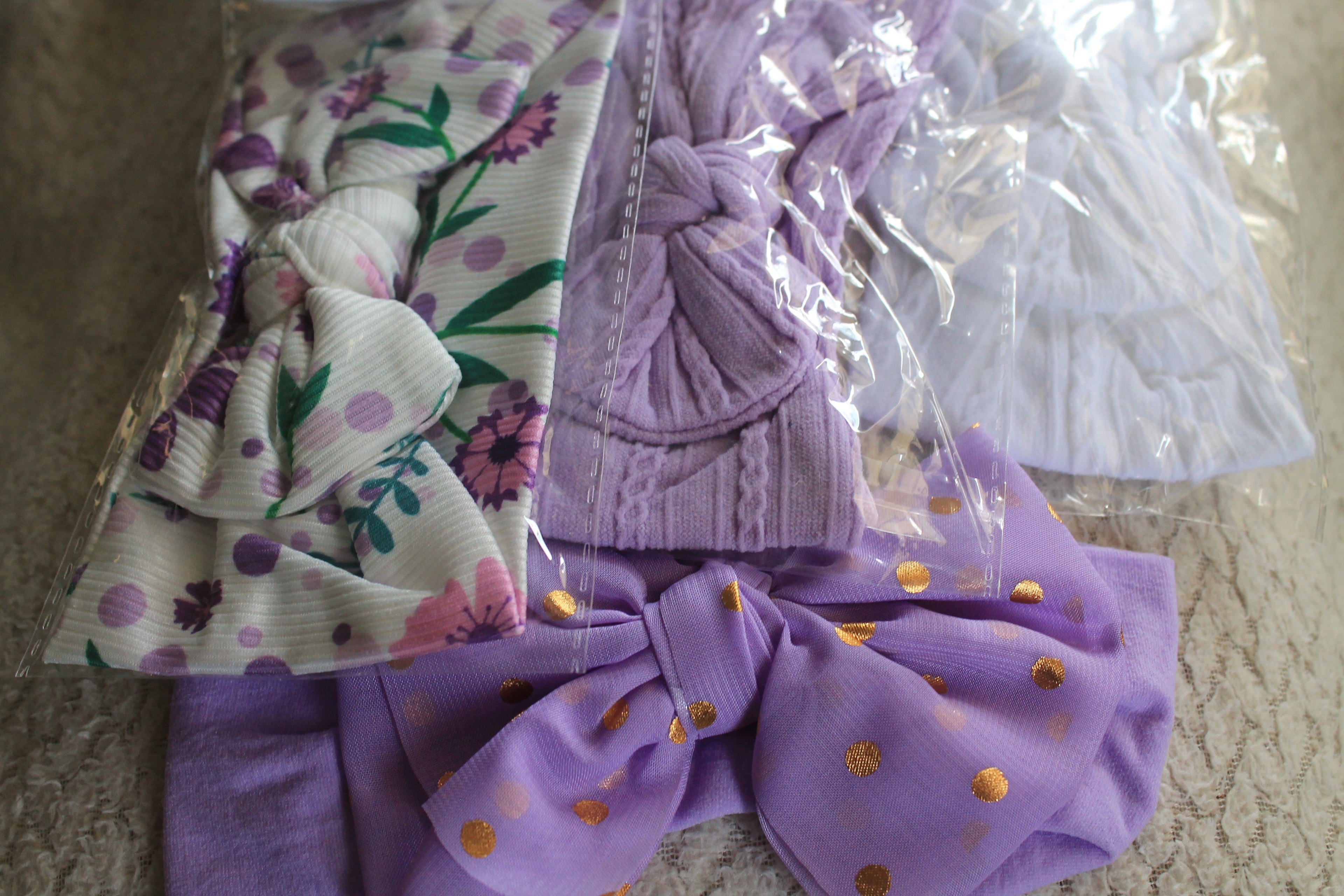 Nylon Baby Bow Headband