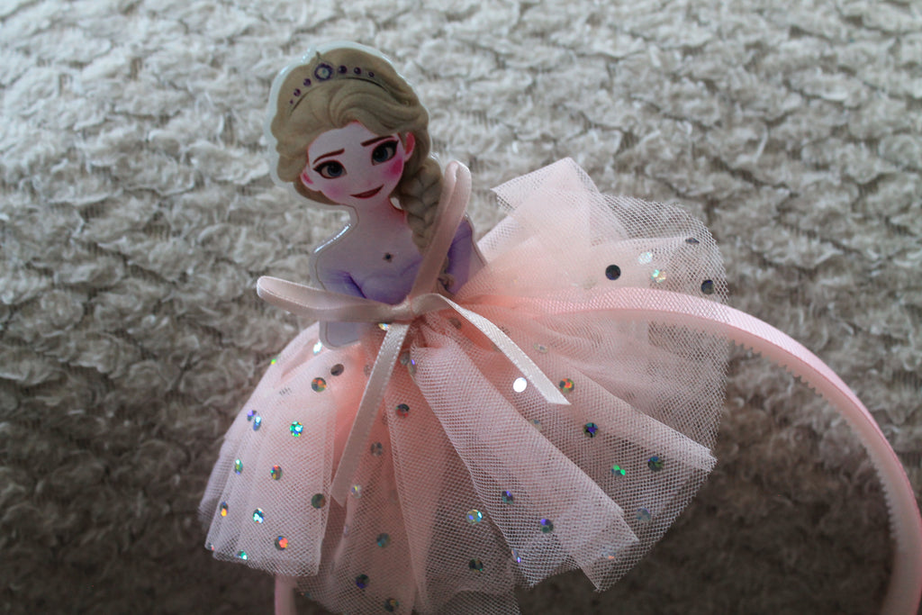 Pink Elsa Headband