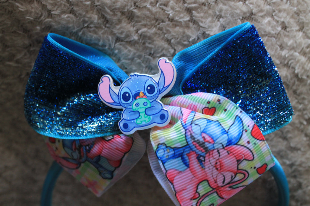 Stitch Green Onion Headband